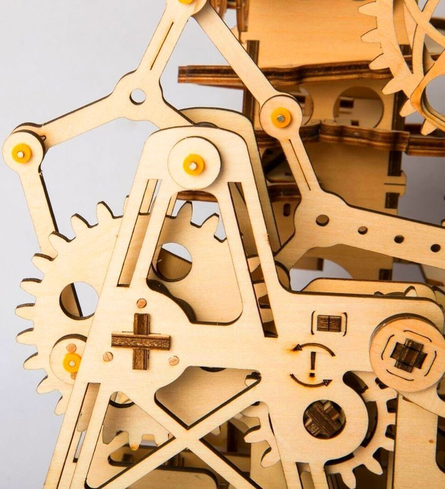ROBOTIME Drewniany Model Puzzle 3D Tor Mechaniczny LG504