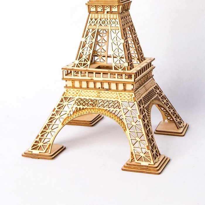 ROBOTIME Drewniany Model Puzzle 3D Wieża Eiffla