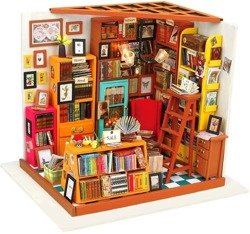 ROBOTIME Składany Malowany Model Mini Biblioteka