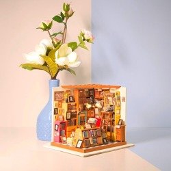 ROBOTIME Składany Malowany Model Mini Biblioteka