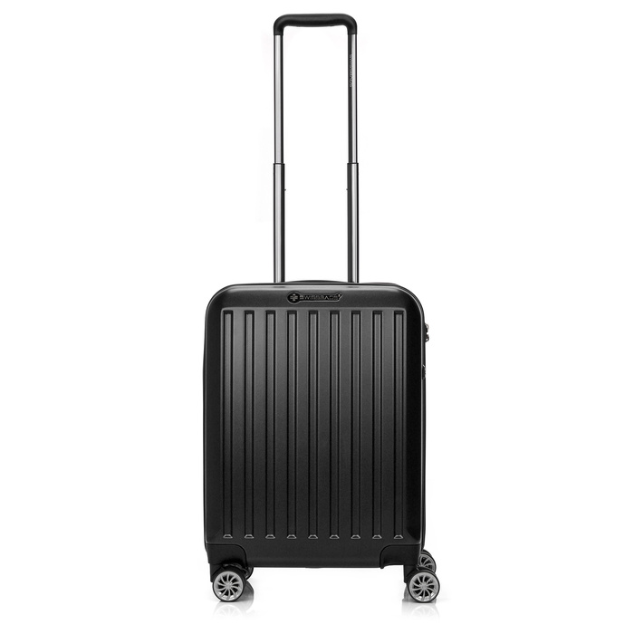 Walizka Kabinowa SwissBags Cosmos 55cm Czarna
