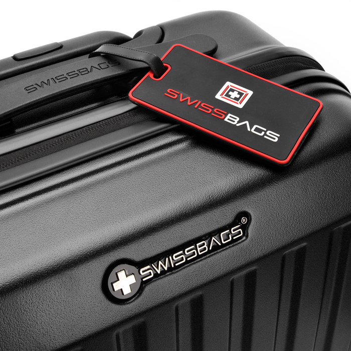 Walizka Kabinowa SwissBags Cosmos 55cm Czarna