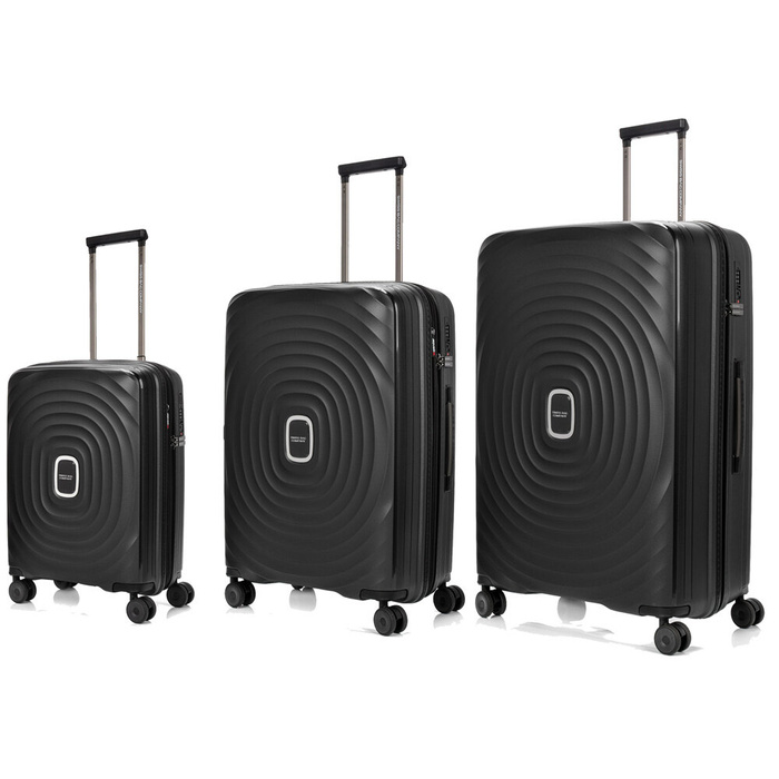 Zestaw Walizek ECHO S,M,L Czarny