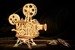 ROBOTIME Drewniany Model Puzzle 3D Projektor + Film